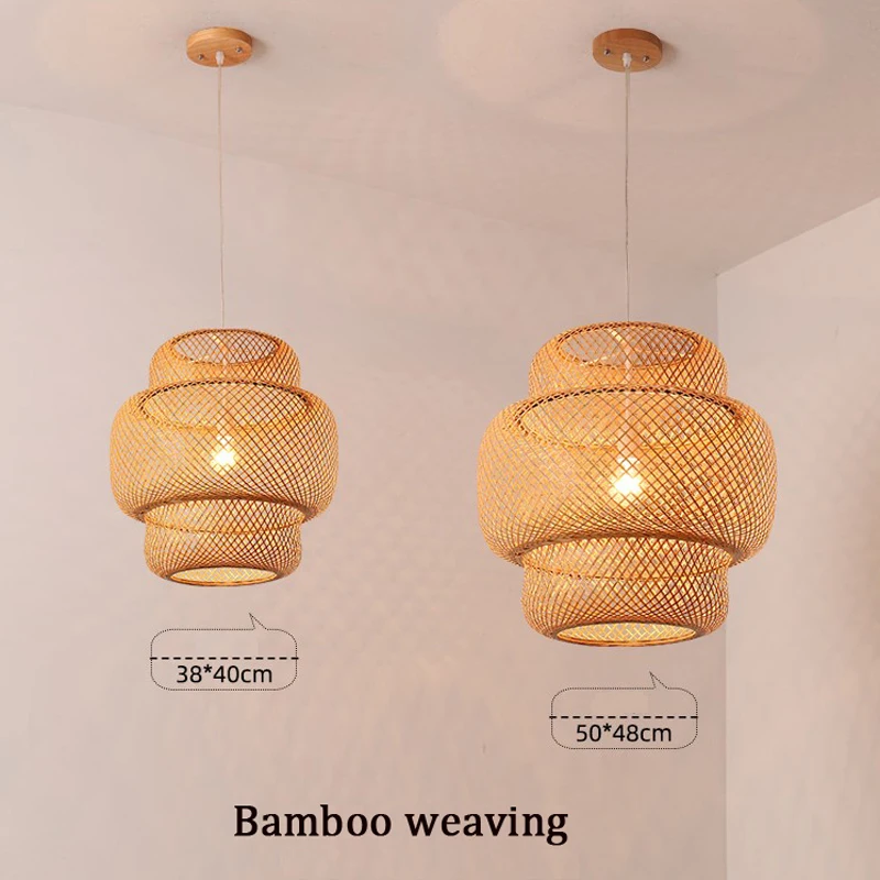 

Bamboo and wooden chandelier, suitable for garden, dining room, study, living room, lighting, handmade chandeliers