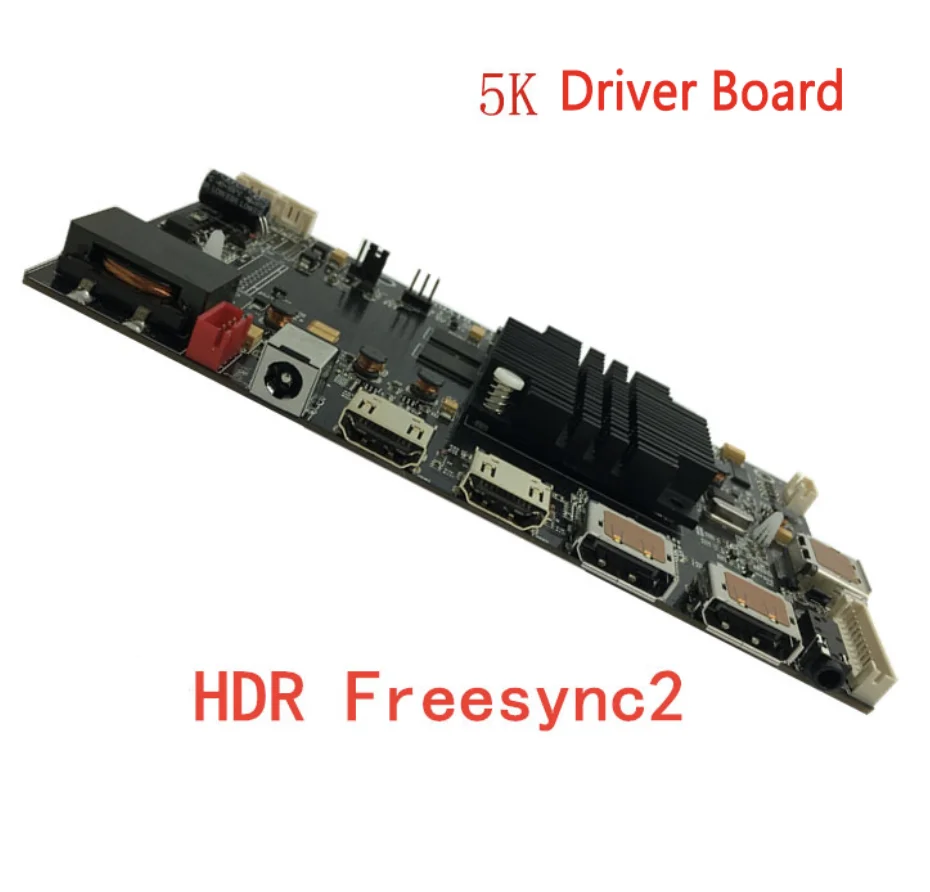 5K universal hd driver board HDR Freesync edp VBO 60hz LCD driver board can be driven LM270QQ1 LM270QQ2 LM340UW6 LCD screen