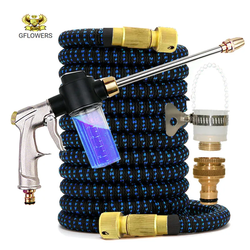 

Retractable Garden Hose, Water Gun, Magic, EU, High Pressure, Metal Spray Gun, Outdoor Garden Watering, New Collection