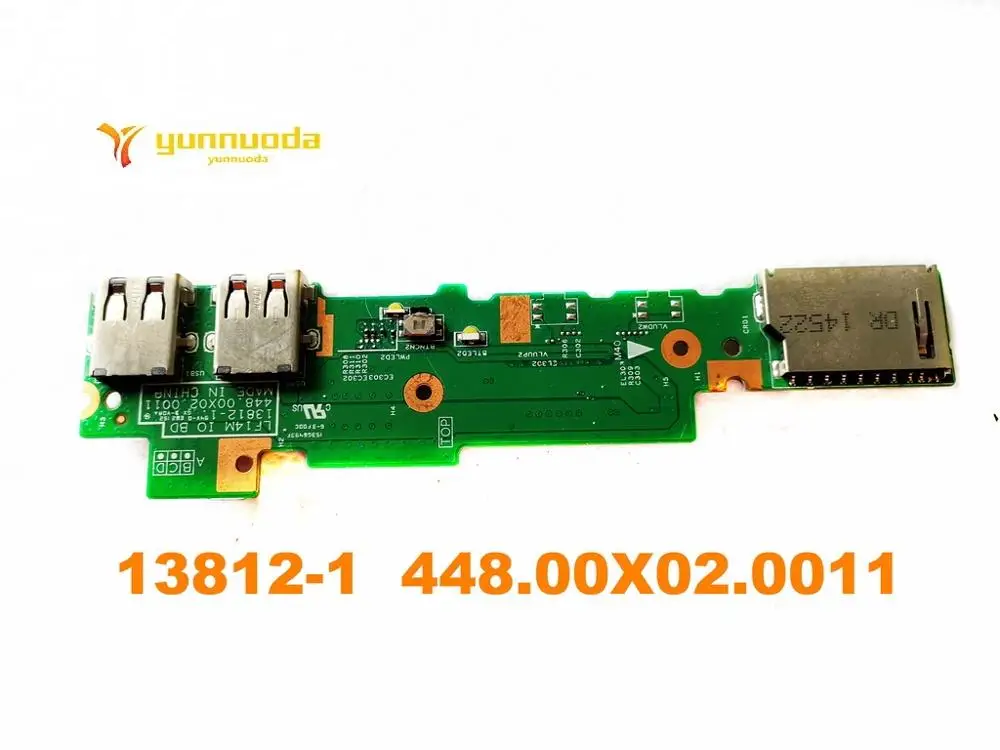 Original  For Lenovo Flex2-14 USB Board Card Reader Board LF14M IO BD 13812-1  448.00X02.0011 tested good free shipping