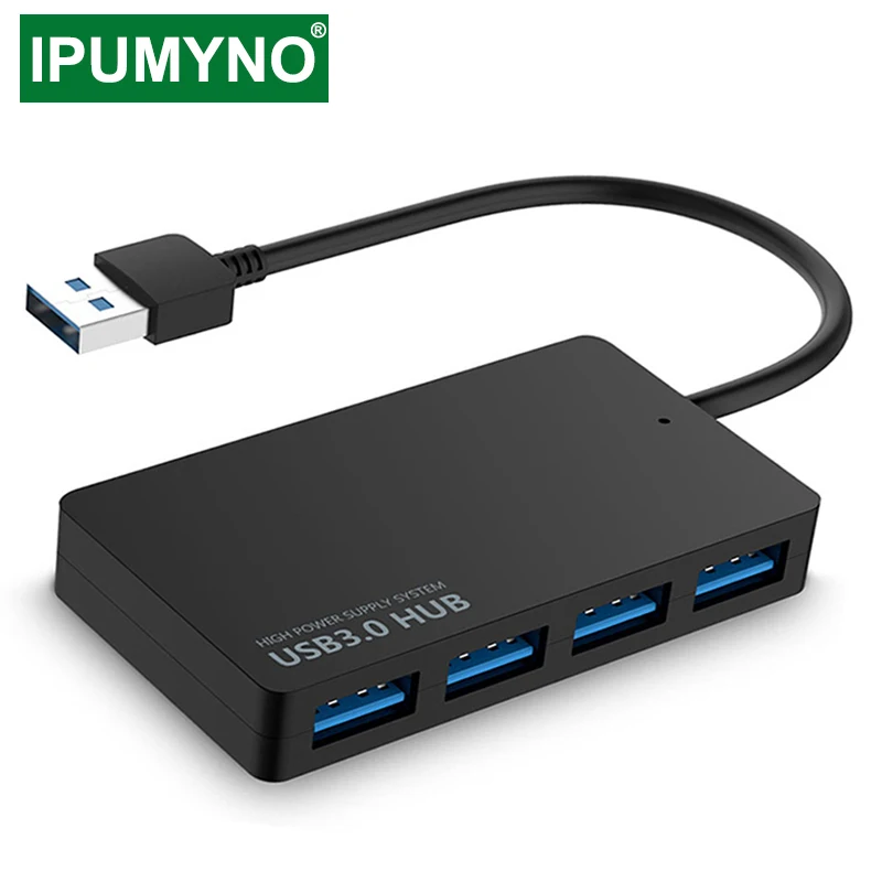 Разветвитель с 4 портами USB Type-C для ноутбуков и компьютеров