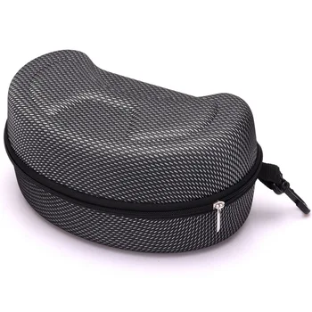 Motocicleta Ski Goggles Case, Caixa De Óculos De Esqui, EVA Zipper, Caixa De Resistência