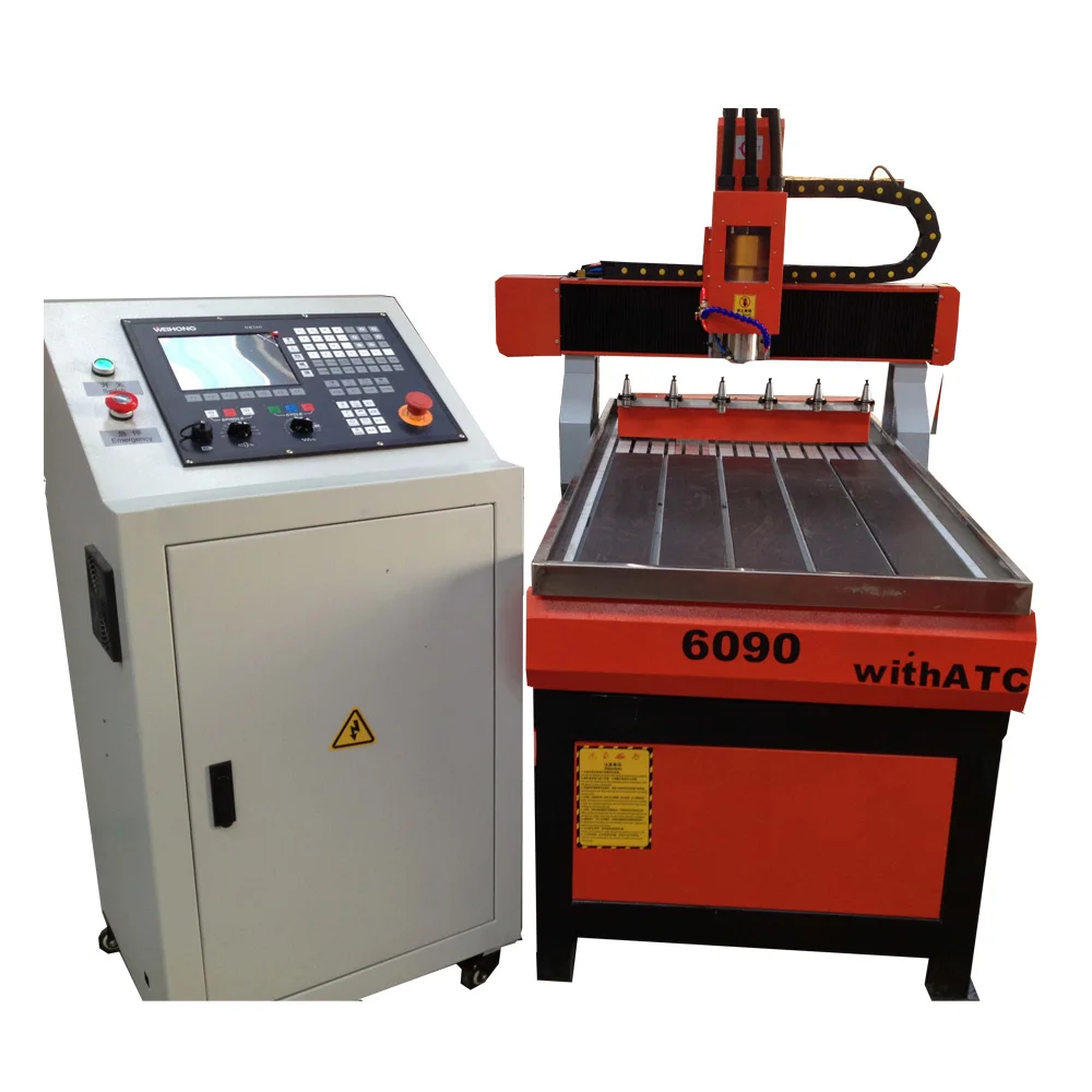 

Bestselling China 6 Tools Auto Change Wood Cnc Milling Machine For Wood Furniture Making Machine 6090 ATC CNC Router