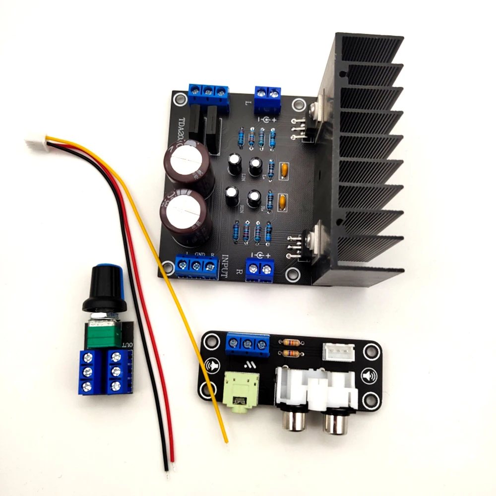 1pcs-10pcs TDA2030A 2X15W 듀얼 채널 스테레오 앰프 AMP Pure After Stage 파워 앰프 완제품 보드