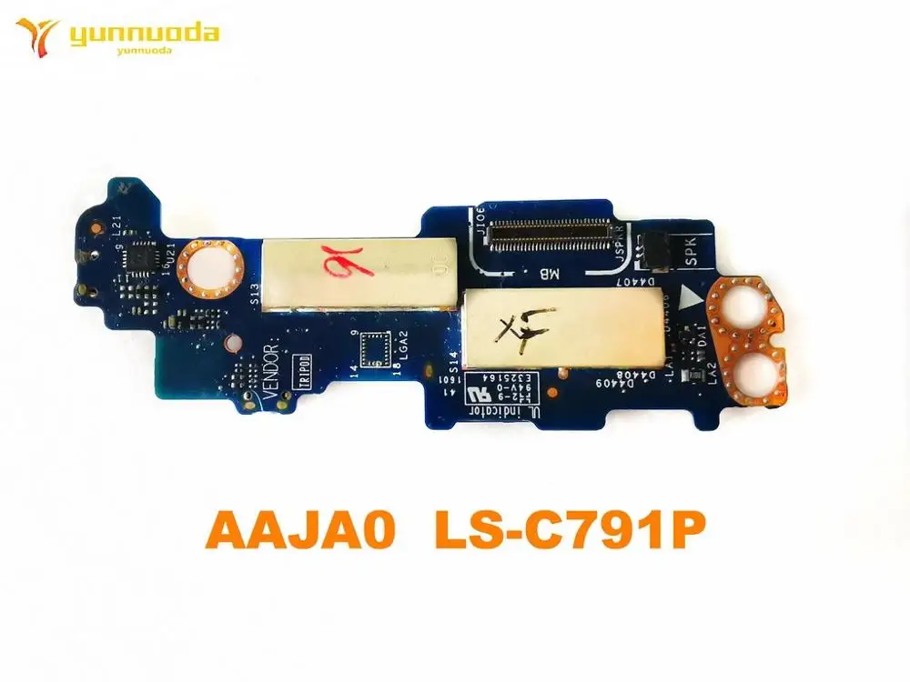 Original FOR Latitude 5175 5179 Tablet SD Reader switch power botton board AAJA0 LS-C791P G72MR 0G72MR tested good free shipping