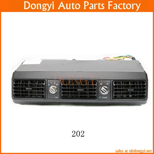 202 Air Conditioning Evaporator Refrigeration Cooling 12V 24V Universal Reaping Excavator Auto Truck Evaporator Assembly