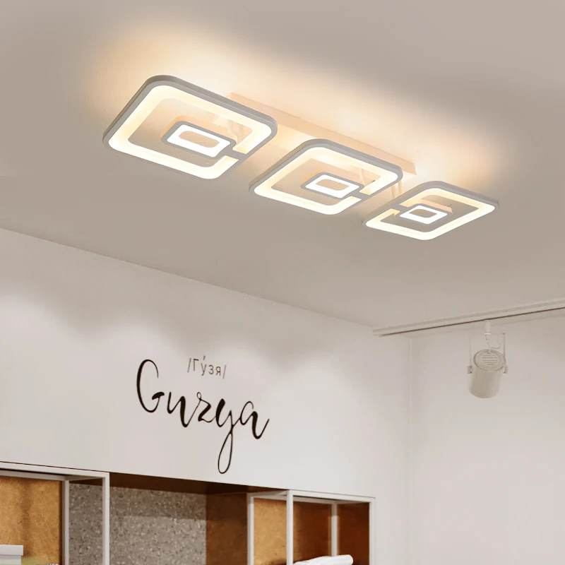 Modern LED Aisle Lamps Bedroom Ceiling Light Cloakroom LED Lamp Decor Ceiling Chandeliers Remote Control Lights Factory Outlet