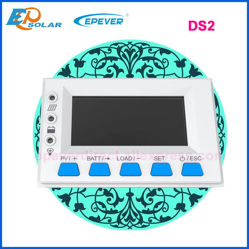 EPever Triron4210N 4215N 40A MPPT Solar Charge Controller 12V 24V LCD Solar Regulator 100V PV Input Common Negative with DS2