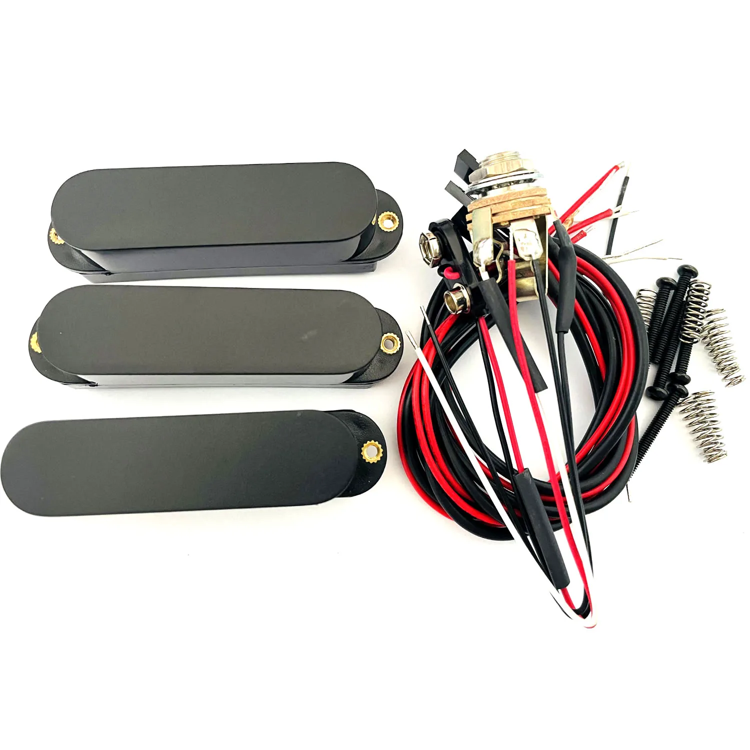 Artec Power Single Coil Active Pickups With Complete Wiring Setup (SMDC35)