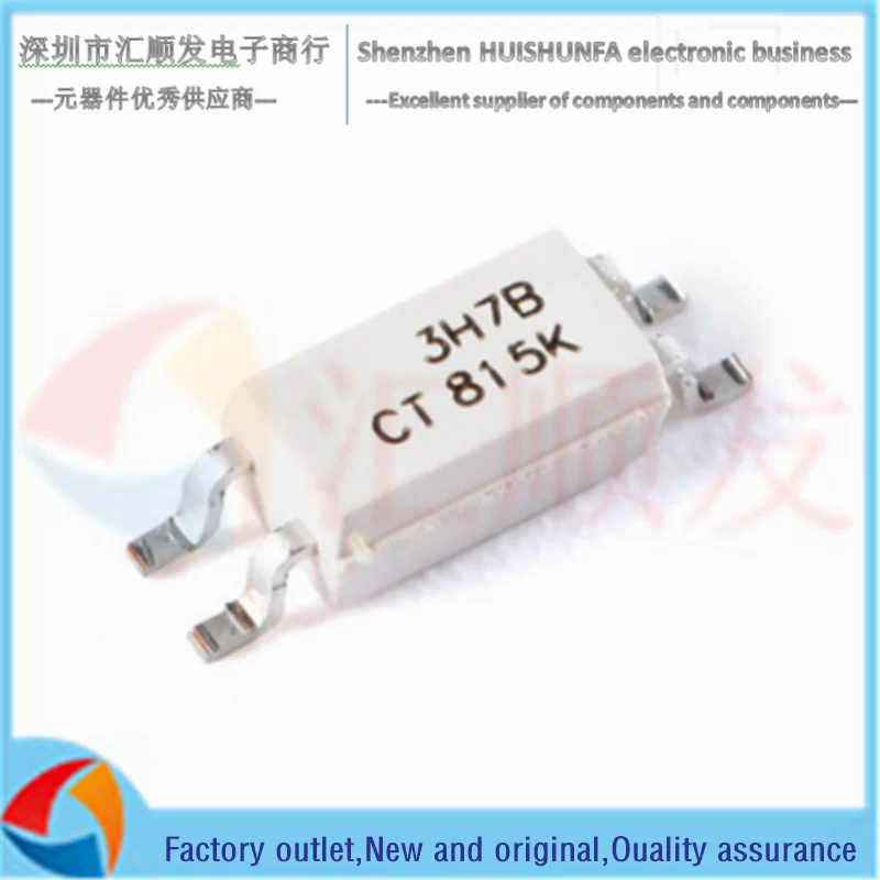 10PCS!!! Original CT3H7B(T1) SOP-4 compatible EL3H7 phototransistor output photocoupler chip