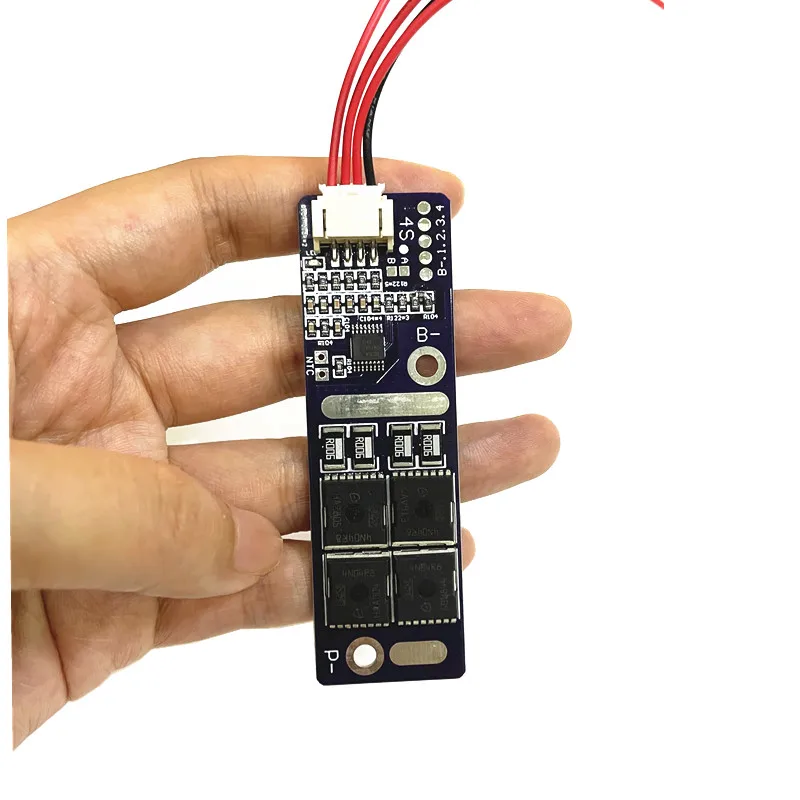 12V BMS 4S 50A BMS يبو 3.7V 4.2V بطارية حماية Boarad