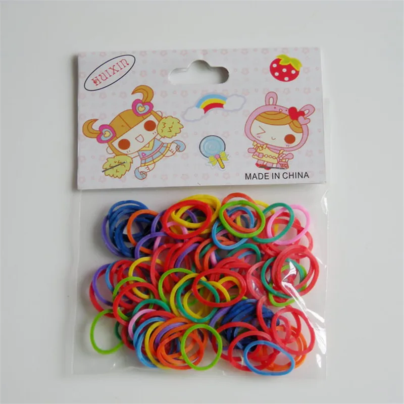 100PCS Set Pet Grooming Rubber Band Dog Headwear Dog Teddy York Rubber Band Pets Acessorios Hair Accessories