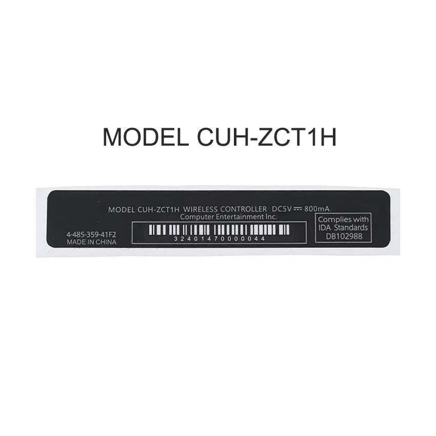 YuXi Segel Stiker Label Belakang Cangkang Pelindung Casing Rumah untuk PS4 Slim Pro Controller untuk PlayStation 4