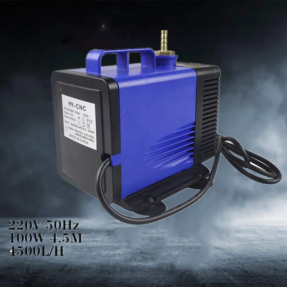Multifunctional submersible pump 100W 150W 80W 4.5M 4000L / H AC 220V input laser engraving and cutting machine spindle cooling