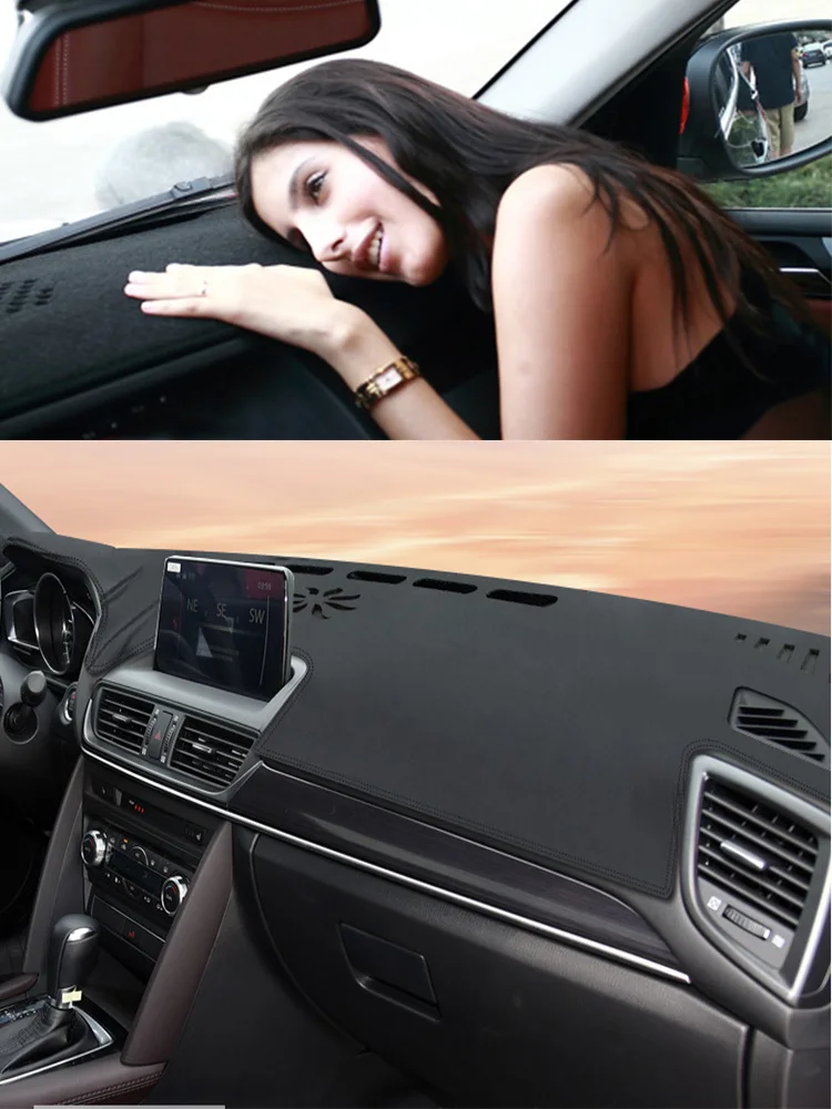 For Mazda CX-4 GK 2016-2022 Dashmat Dashboard Cover Instrument Panel Sunscreen Protective Pad Anti-Dirt Proof Dash Mat