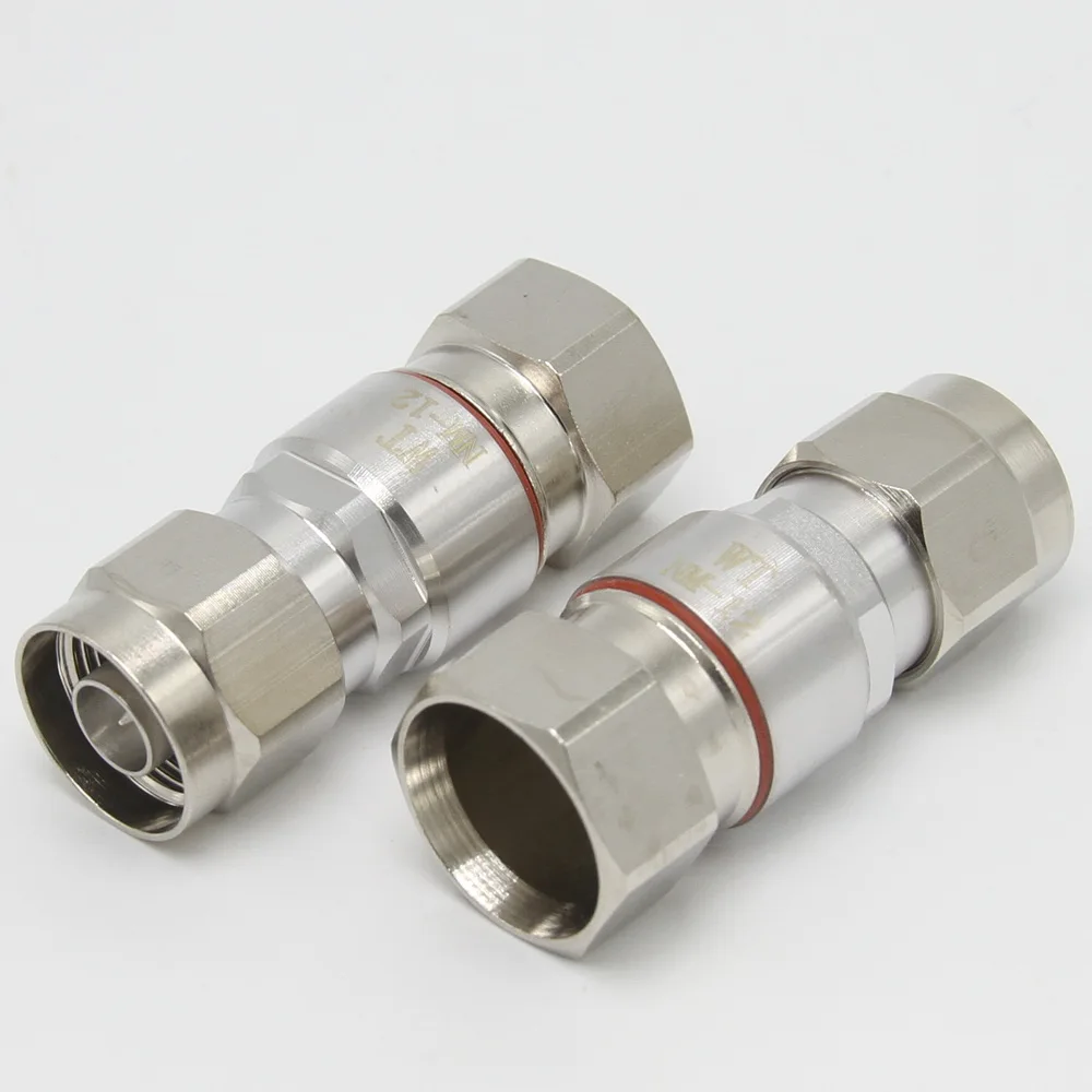 50-12 N ประเภทสำหรับ Coaxial ไร้สายเสาอากาศวิทยุ WT NM-12 L16ตัวเชื่อมต่อชาย1Pcs