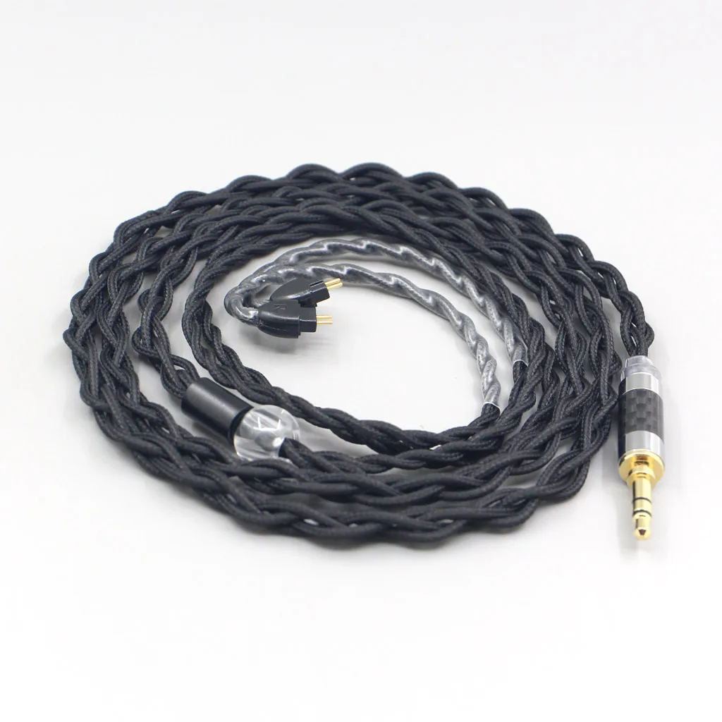 Pure 99% Silver Inside Headphone Nylon Cable For HiFiMan RE2000 Topology Diaphragm Dynamic Driver LN007686