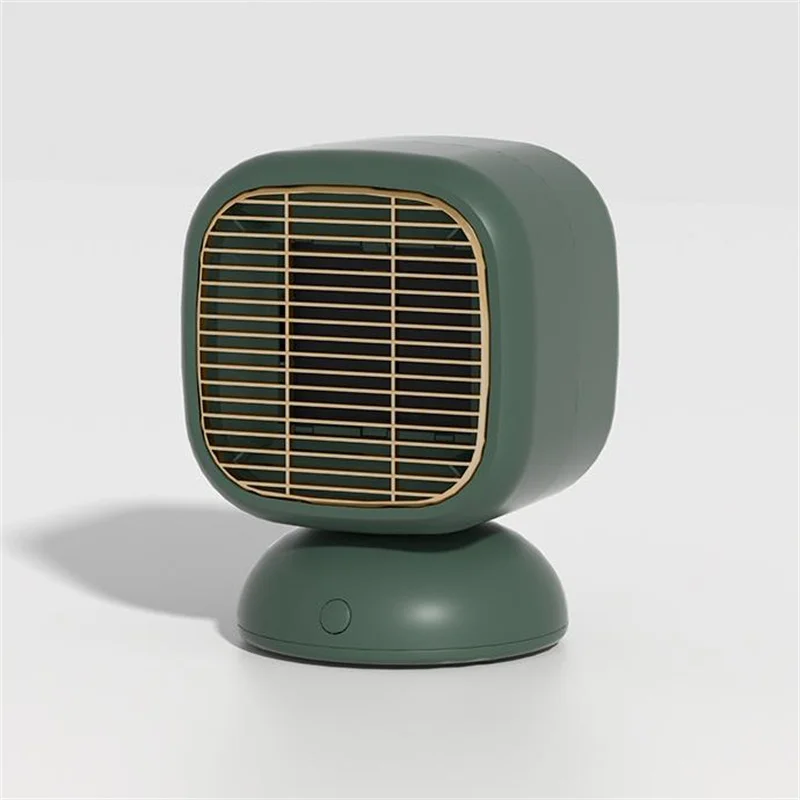 Mini Electric Heater Fan 400W Portable Desktop Heater Air Warm PTC Ceramic Heating Warmer Machine for Office Dormitory QN72