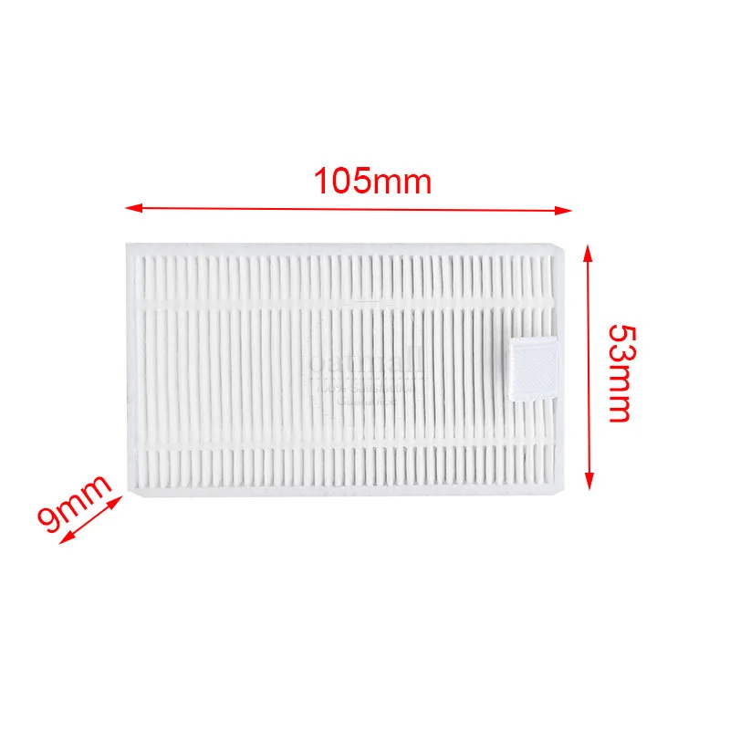 Replacement Filters For Cecotec Conga 4090 4490 HEPA Filter Robot Vacuum Cleaner Accessories Spare Parts Consumables