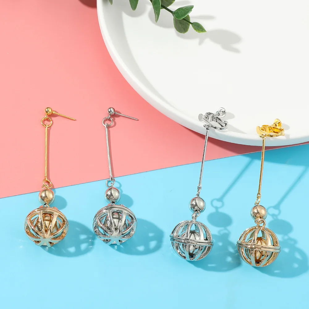 Anime Tokyo Revengers Kazutora Hanemiya Earrings Hollow Ball Pendant Drop Tokyo Avengers Earring Cosplay Jewelry Accessories