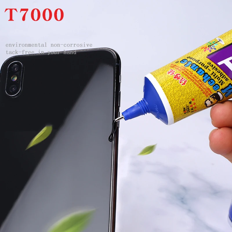 MECHANIC 15/50ml T7000 Black Glue Epoxy Resin Liquid Adhesives For DIY Craft All Phone LCD Touch Screen Repair Adhesive