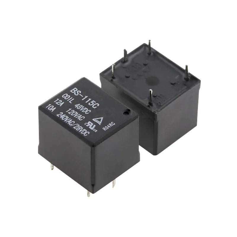 

HOT 12V relay BS-115C-B-48VDC BS 115C B 48VDC BS115CB48VDC Power relay One on one off 48V DC48V 48VDC 12A 5PIN