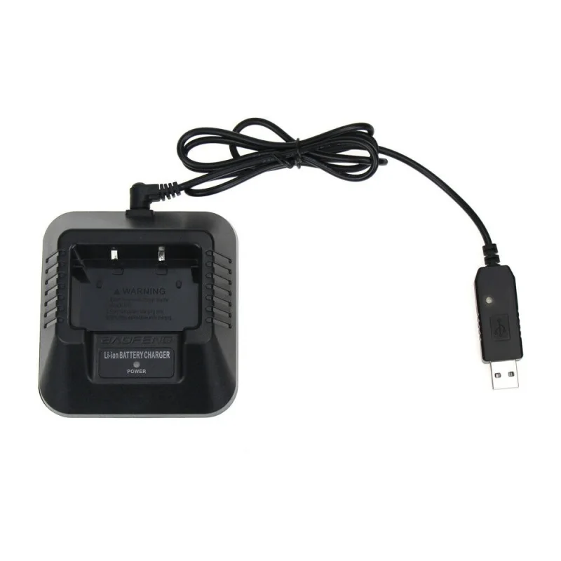 

Original USB Adapter UV-5R Charger Pofung Two Way Radio UV5R Walkie Talkie BAOFENG Li-ion Battery Charger Accessories