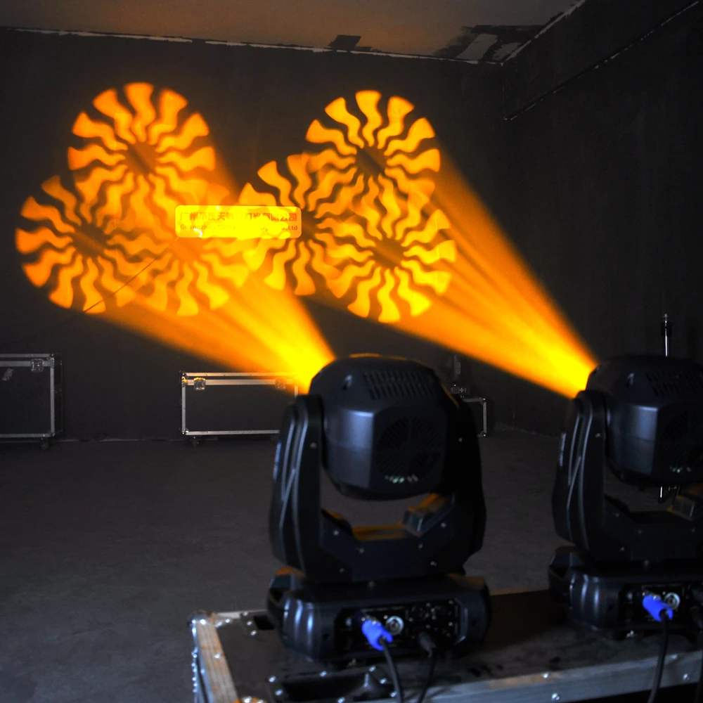 Discount Price 180W Led Moving Head Light Half Color Fixed Rotation Gobo Wheel Water Wave Effect Pattern Flower Gobo TP-L680