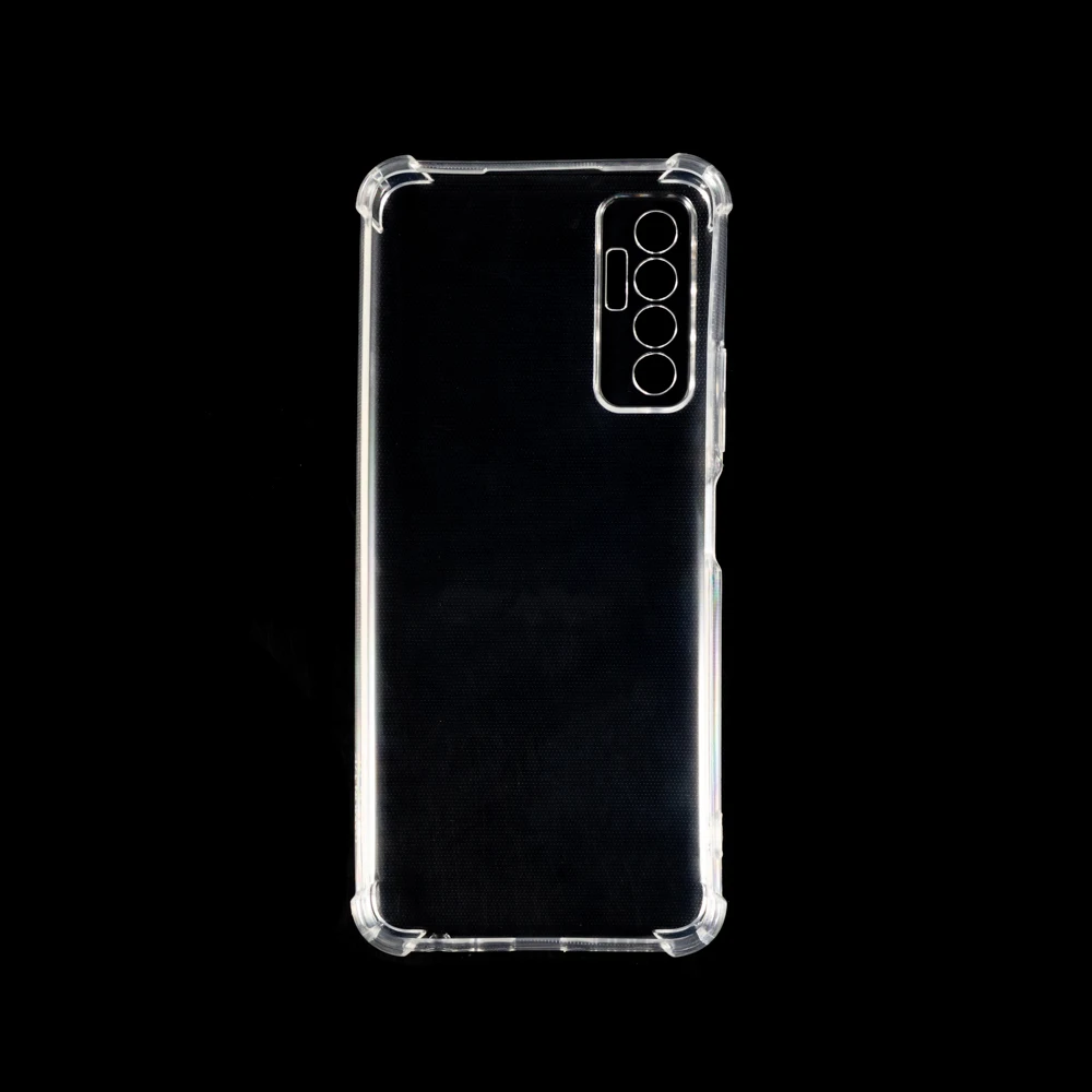 Untuk Tecno Camon 17P Casing Ultra Tipis Kristal Jernih Teknologi Peredam Kejut Bumper Lembut Casing Penutup TPU untuk Tecno Camon 17P