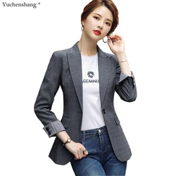 HOHE QUALITÄT Mode 2020 Design Blazer Jacke frauen Grün Schwarz Blau Solide Tops Für Büro Dame Tragen Größe S-4XL