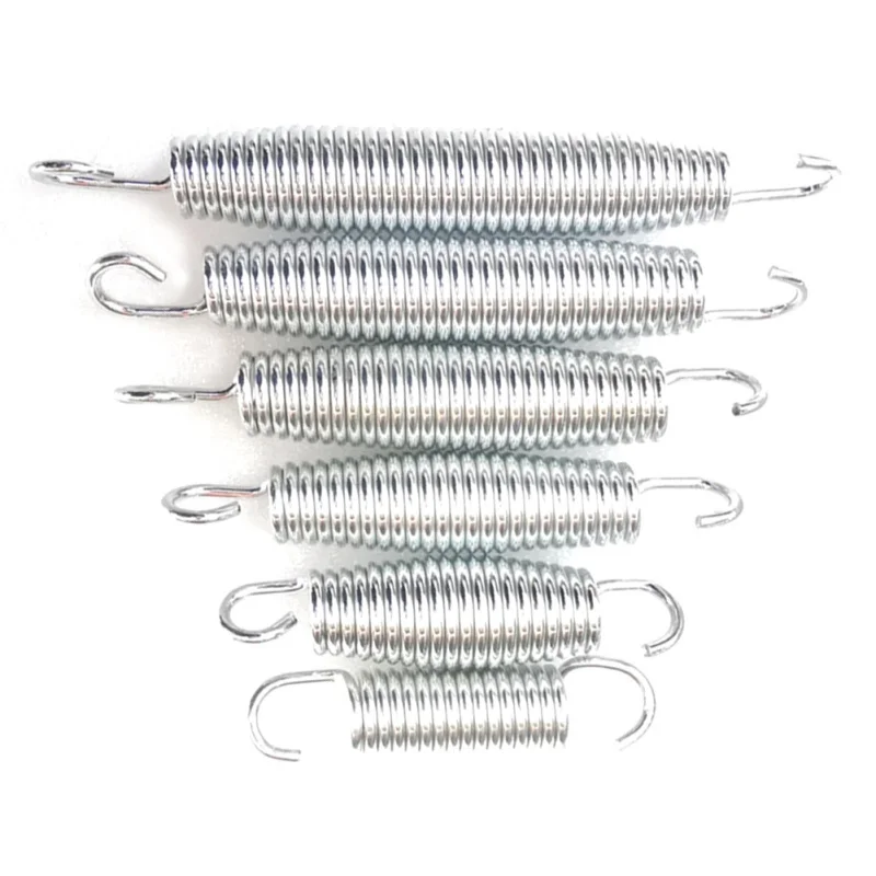 Stainless Steel Trampoline Springs Pull Tool T-Hook Jumping Bed Stretching Spring 9cm/10cm/12cm/13.5cm/14.7cm/16cm