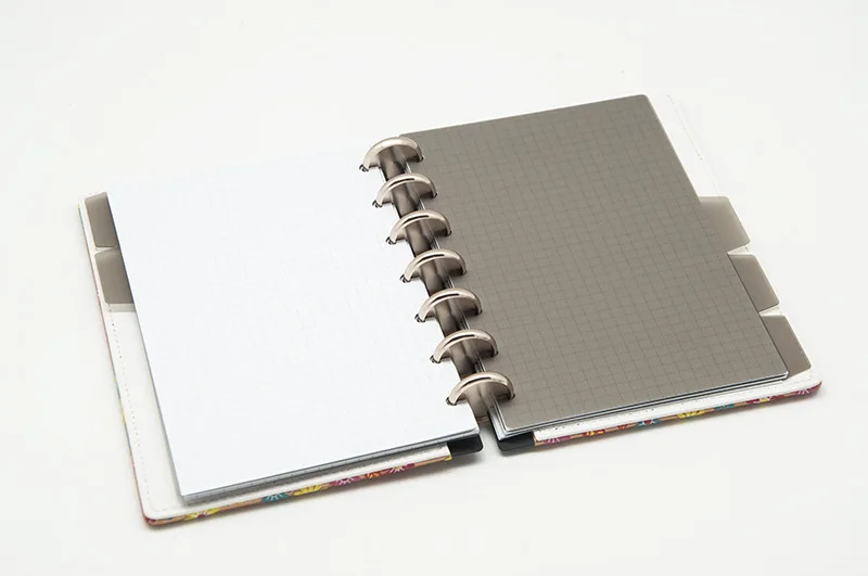 B6 Refill Paper Dot Matrix/Dotted Grid/Blank Mushroom Hole Loose Leaf Inside Paper Notebook Inside Page Notebook Refill