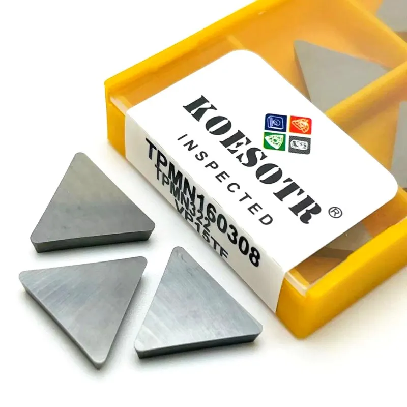 Milling insert TPMN160308 VP15TF metal turning tool TPMN 160308 milling turning tool stainless steel machining carbide insert