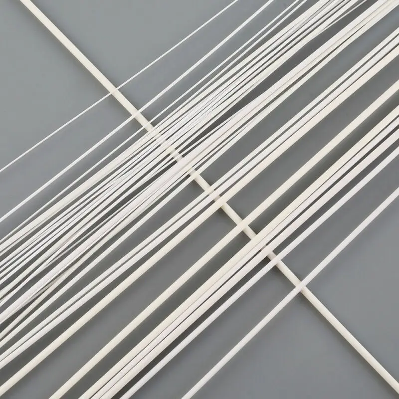 30pcs Round Styrene ABS Rods 500mm ABS04 0.5/0.8/ 1/1.5/2/2.5 mm in Diameter 500mm long