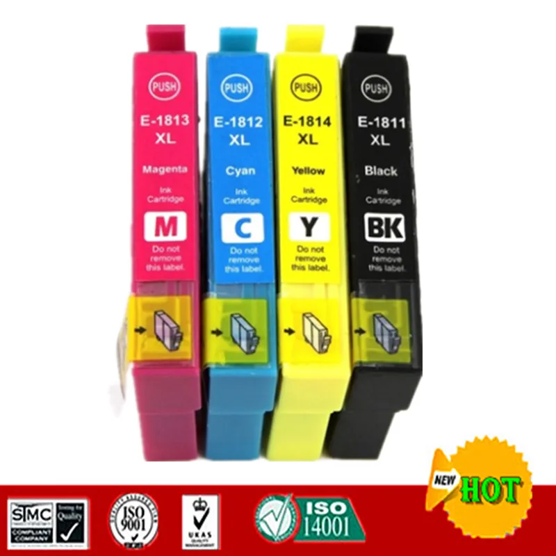 Compatible for T1811 T1811 -T1814 ink cartridge suit for Epson XP-30 XP-102 XP-202 XP-205 XP-302 XP-305 XP-402 XP-405 etc.