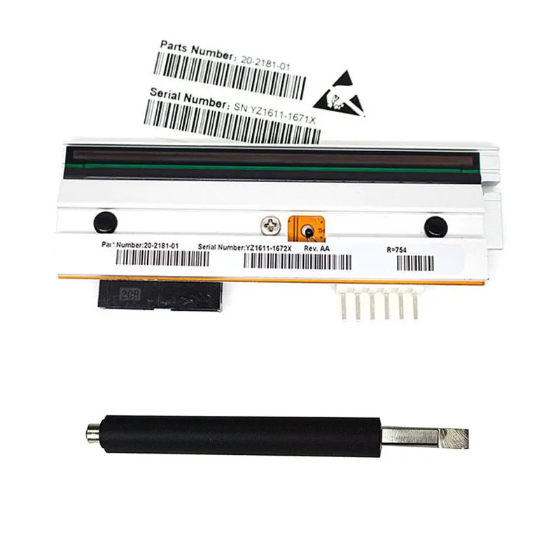 

20-2181-01 Barcode Printer New Print head & Roller For Datamax I-4208 I-4212 I-4206 203dpi Barcode Lable Printer