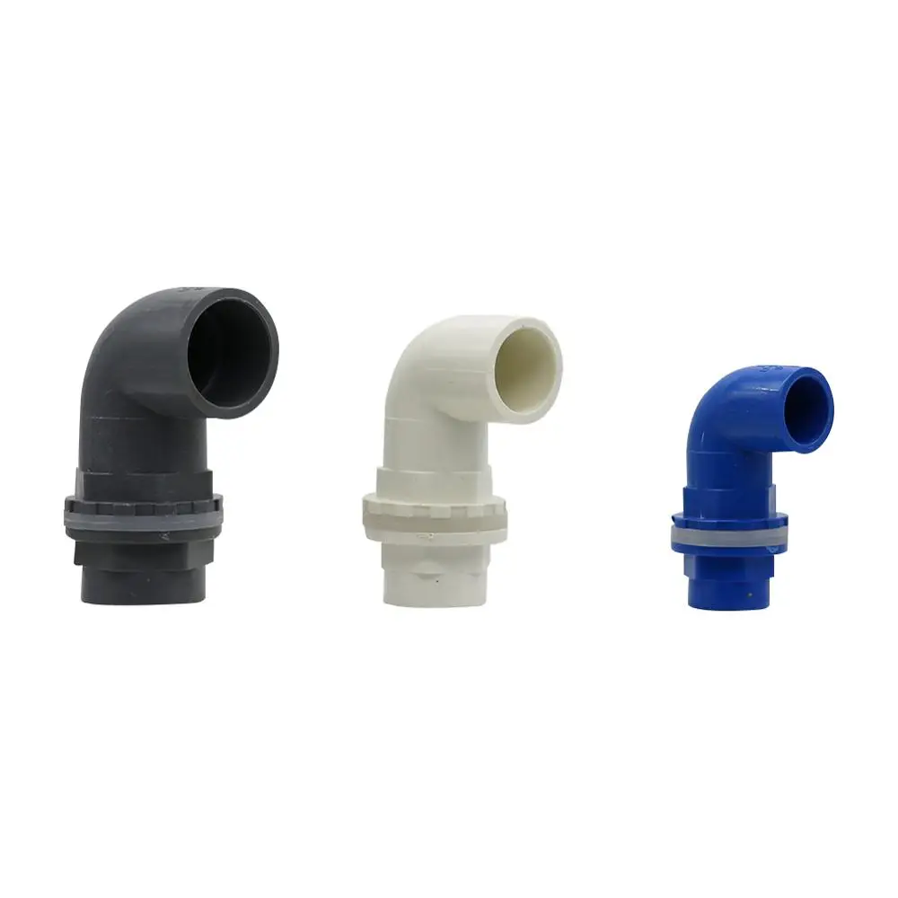 

Garden Irrigation Pipe Joint Accessories PVC 20/25/32mm 90° Thickened Elbow Connectors Fish Tank Aquarium Connection Adapter 1Pc