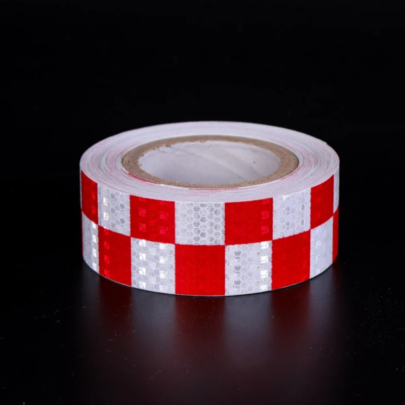 Truck Safety Mark Reflective Tape Stickers Car Moto Styling Self Adhesive Warning Safety Tape Automobiles Reflective Film