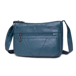 Annmouler Vintage torebka damska torebka torba na ramię ze skóry Pu kieszenie Crossbody torba luksusowe torby dla dziewczynek Mochila