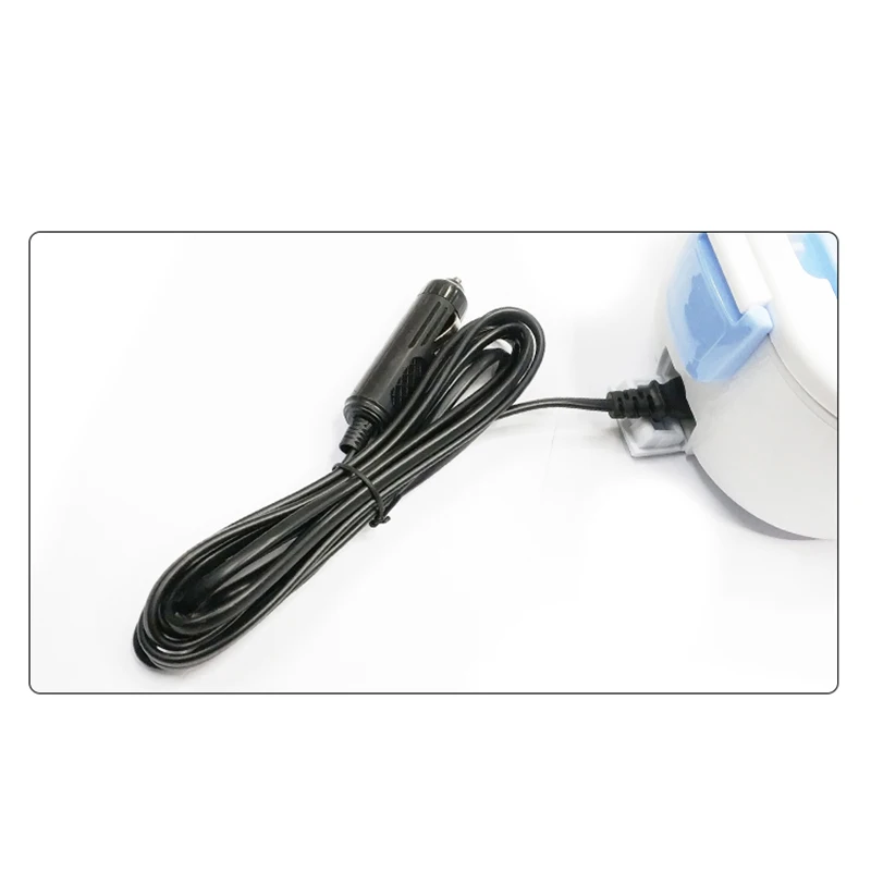 12V 24V 110V 220V US EU Plug Cable For Electric Lunch Box Power Adapter Wire Car Truck Home Heating Warmer Bento Box Power Cord