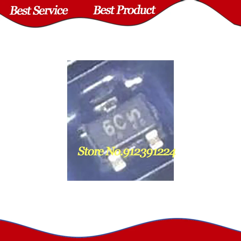 100 Pcs/Lot L2N7002WT1G 6C SOT323 New and Original In Stock