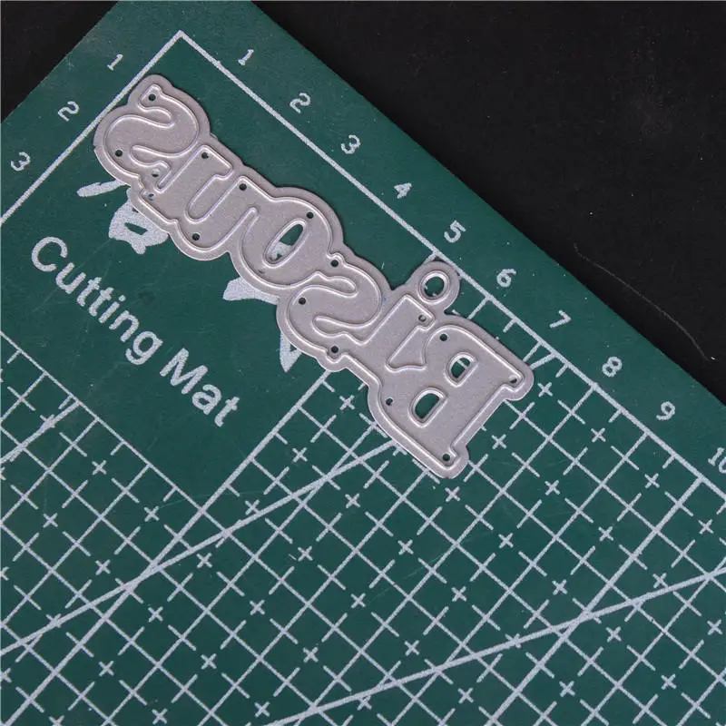 Custom French word Metal Cutting Dies for DIY Scrapbooking, Die Cut Cuts for Paper Card Making, Craft Embossing Photo, Baby, New