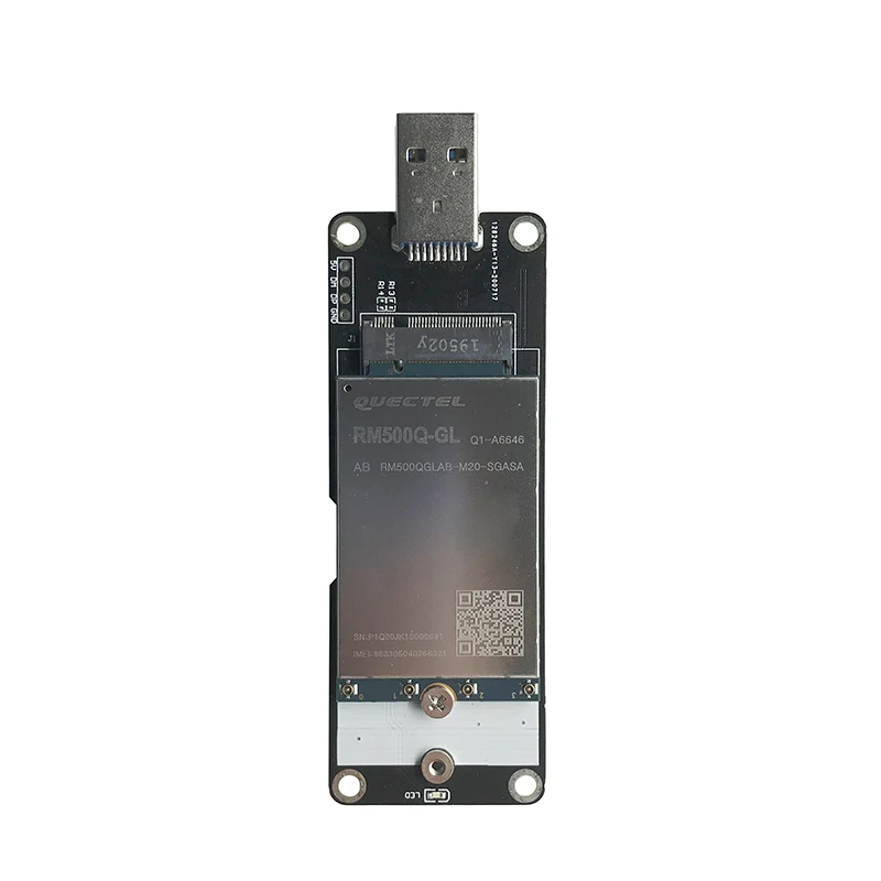 Quectel RM500Q-GL 5G Modem M.2 module with USB 3.0 adapter SIM card slot+pigtail+5G antenna worldwide 5G