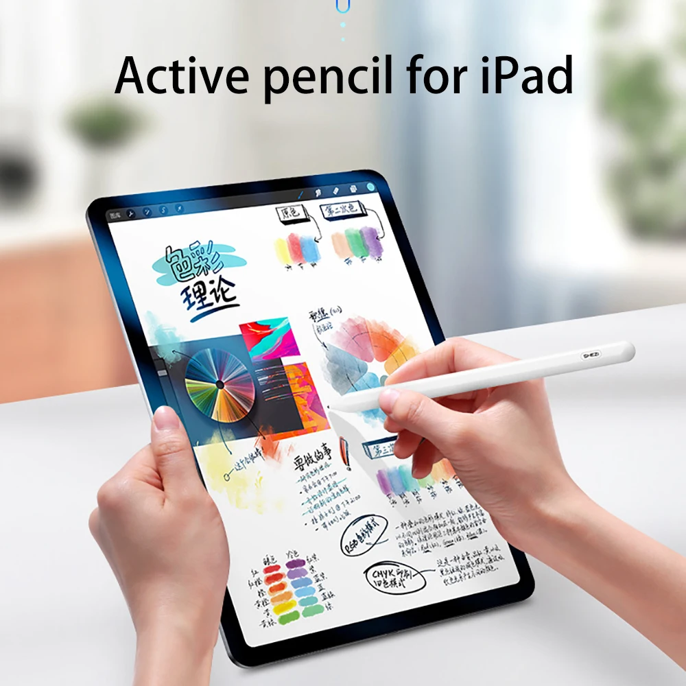 For Apple Pencil For iPad Air 4 5 2022 2020 Pro 11 12.9 2021 For iPad 10.2 9th 8th 7th Generation Air 3 Mini 6 9.7 Touch Stylus