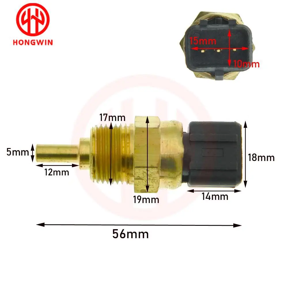 Czujnik temperatury płynu chłodzącego do Hyundai FOR Kia Motor 2000-15 39220-38030, 3922038030 ,39220 38030,39220-38020, 3922038020 — zdjęcie 3