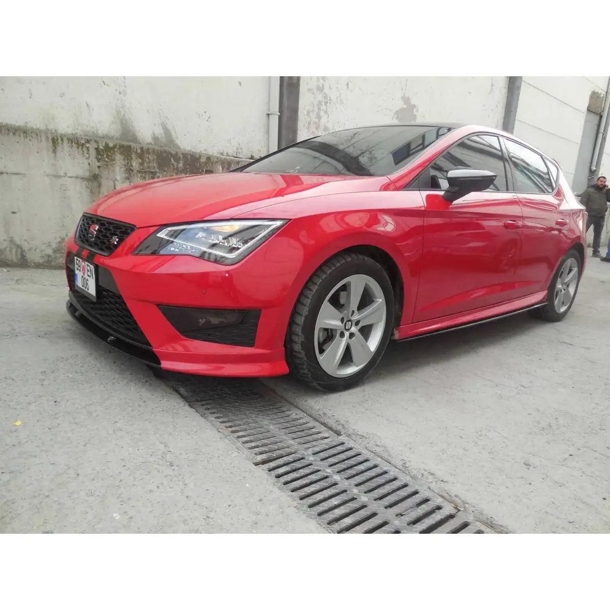 Starboard Six Lip Side Skirt Under Lip Body Kit 2013 - 2020 Abs Plastic For Seat Leon MK3 5F