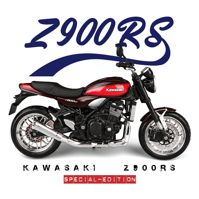 Maisto 1:12 Diecast Motorcycle Model Toy Kawasaki Z900RS H2R Replica With Boy gift birthday gift christmas gift Collection bike