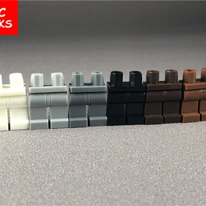 10 moc ayakkabı boyutları-elbise kısa bacaklı baskı, giyim, vücut-montajdaki diğer tüm parçacıklarla uyumlu oyuncaklar hediyeler Lego bacaklarına yapılan 8 çekirdekli satışlar-no. 5