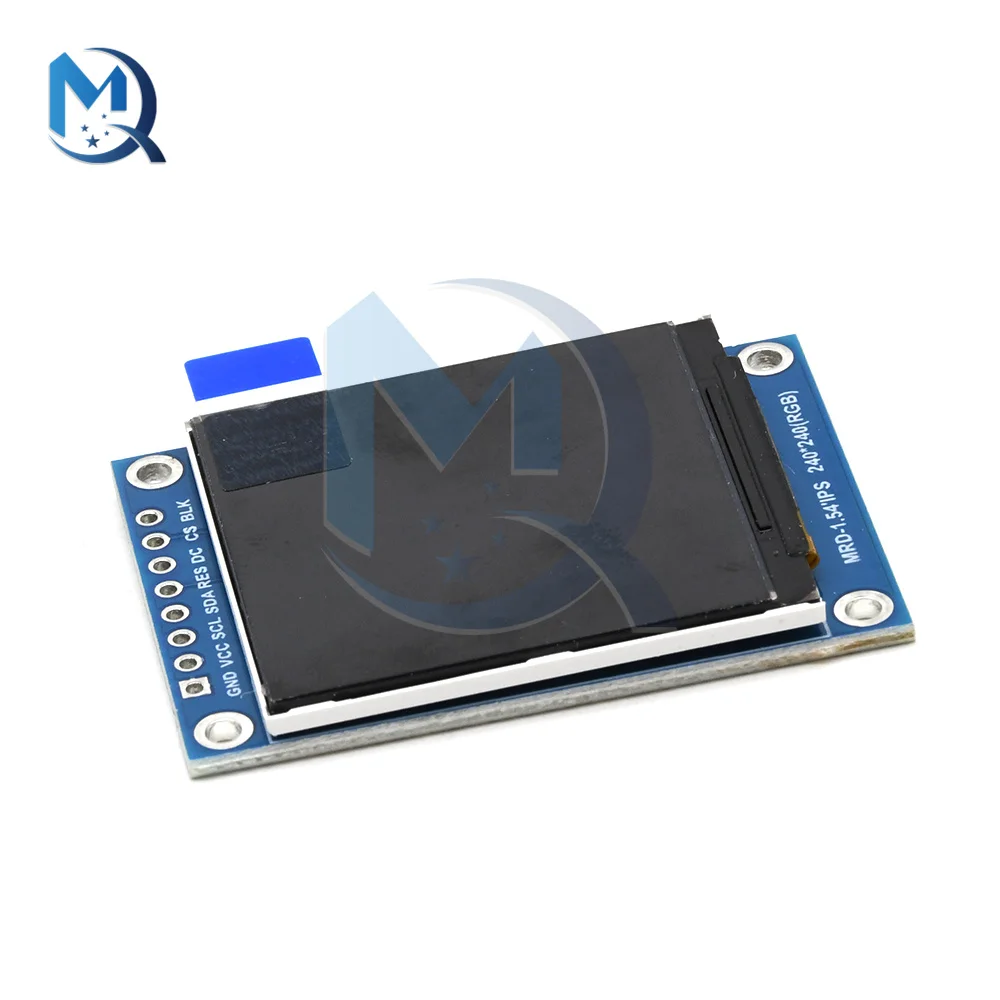 Imagem -03 - Módulo de Exibição Lcd Interface Spi Rgb Cor Completa 1.54 Polegada Tft Lcd Screnn Oled St7789 Driver 3.3v para Arduino 240*240