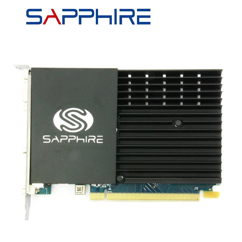 Original SAPPHIRE Video Cards GPU AMD Radeon HD 6450 1GB GDDR3 Graphics Cards Desktop PC Computer Screen Card HDMI Used